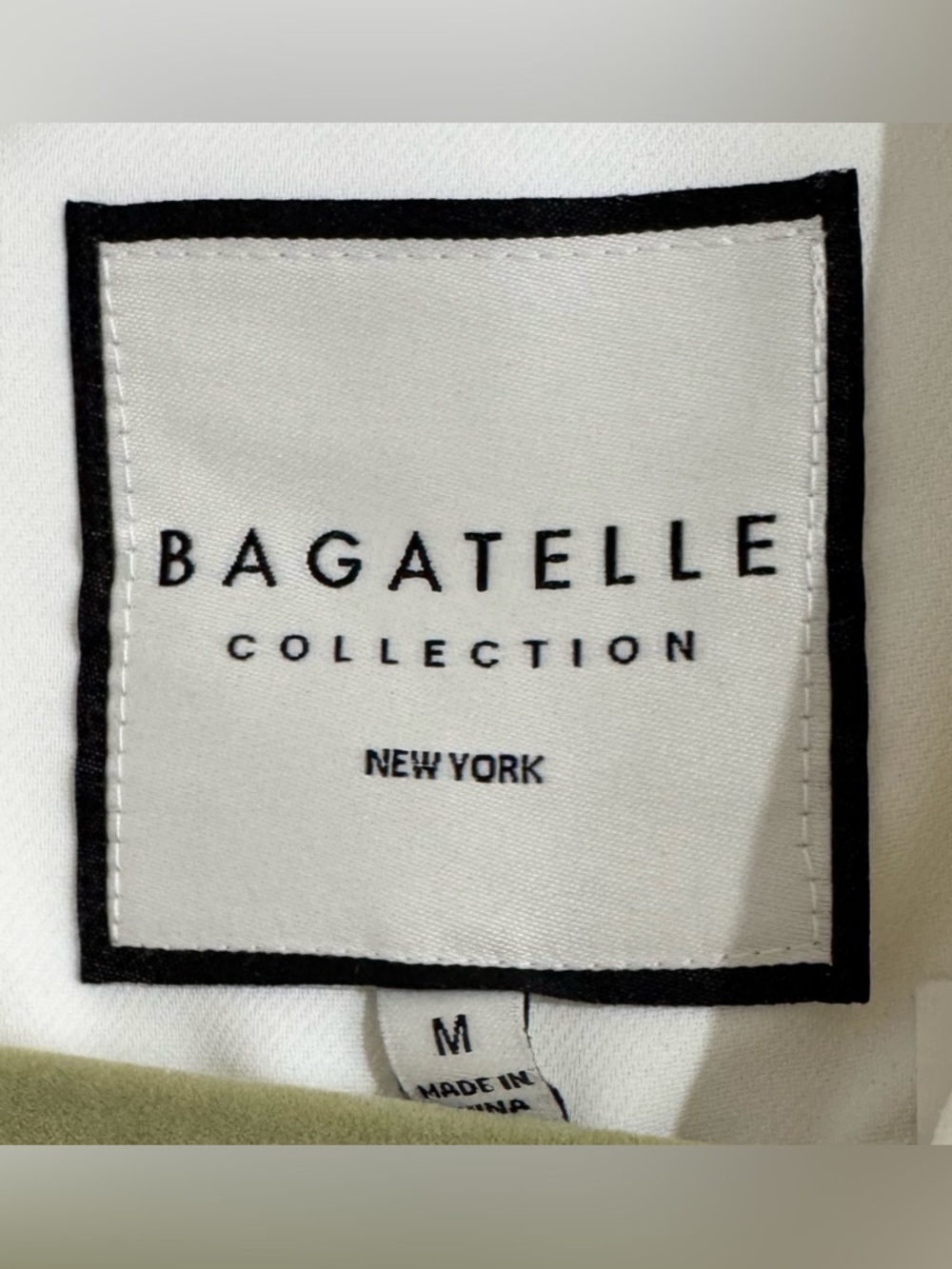 Bagatelle Collection Lightweight Trench Coat Winter White Size M NWT - Picture 10 of 13